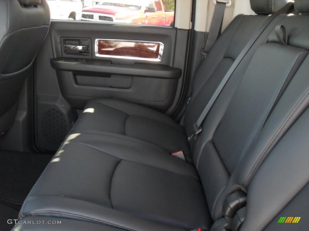 Dark Slate Interior 2011 Dodge Ram 2500 HD Laramie Mega Cab 4x4 Photo #39928684