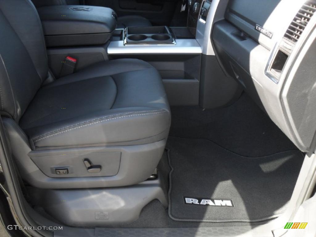 Dark Slate Interior 2011 Dodge Ram 2500 HD Laramie Mega Cab 4x4 Photo #39928780