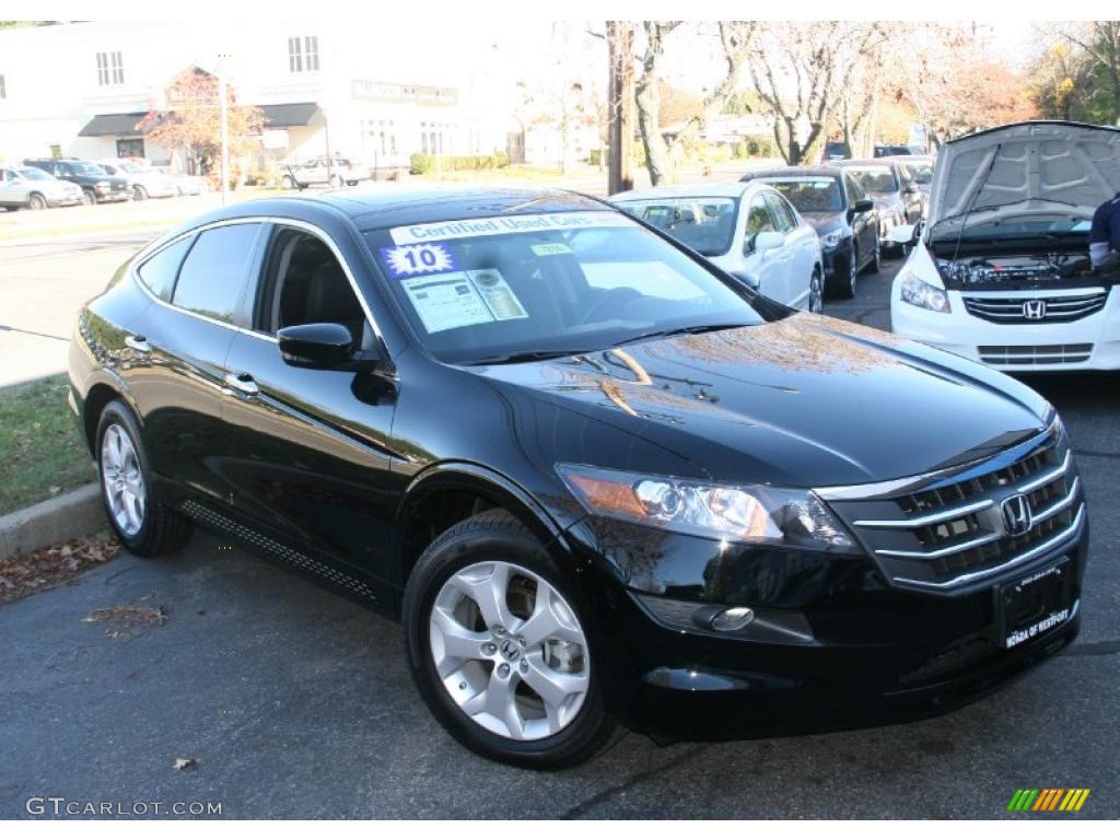 Crystal Black Pearl 2010 Honda Accord Crosstour EX-L 4WD Exterior Photo #39928948