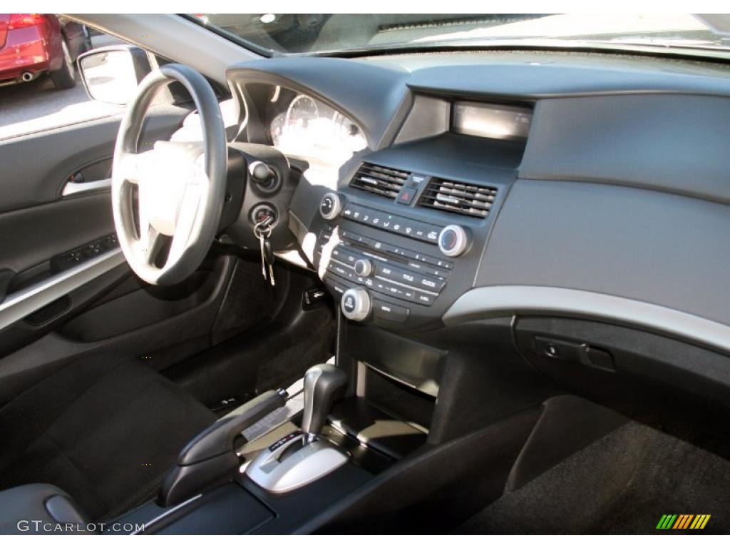2009 Honda Accord EX Sedan Black Dashboard Photo #39929596