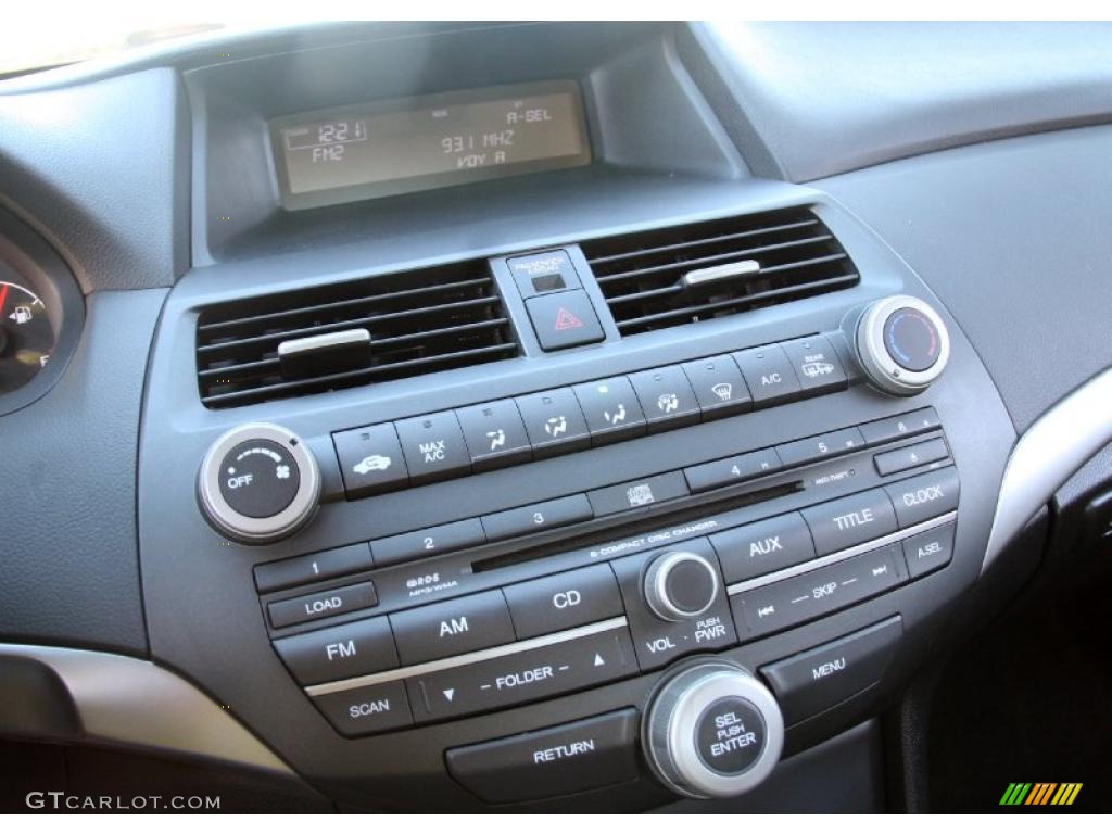 2009 Honda Accord EX Sedan Controls Photo #39929708