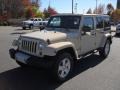 2011 Sahara Tan Jeep Wrangler Unlimited Sahara 4x4  photo #1