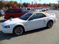 Oxford White 2002 Ford Mustang GT Convertible Exterior