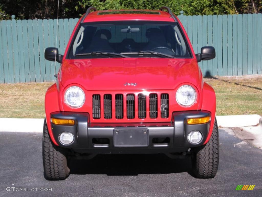2004 Liberty Sport 4x4 Columbia Edition - Flame Red / Dark Slate Gray photo #2