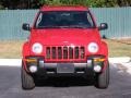 2004 Flame Red Jeep Liberty Sport 4x4 Columbia Edition  photo #2