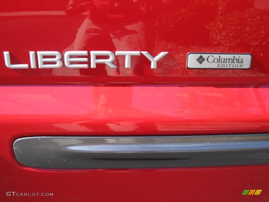 2004 Liberty Sport 4x4 Columbia Edition - Flame Red / Dark Slate Gray photo #4