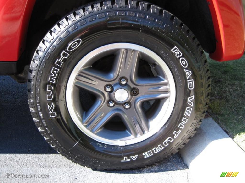 2004 Liberty Sport 4x4 Columbia Edition - Flame Red / Dark Slate Gray photo #6