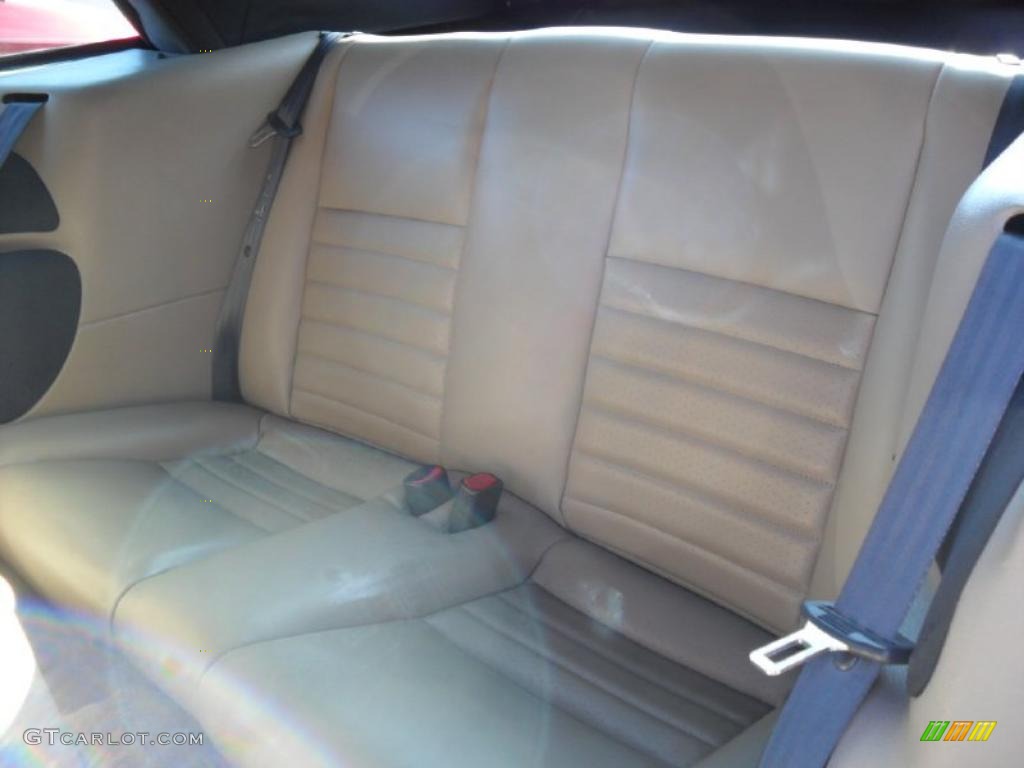 Medium Parchment Interior 2002 Ford Mustang GT Convertible Photo #39930780