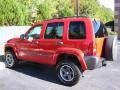 2004 Flame Red Jeep Liberty Sport 4x4 Columbia Edition  photo #9