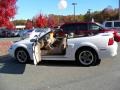2002 Oxford White Ford Mustang GT Convertible  photo #14