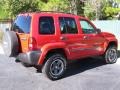 2004 Flame Red Jeep Liberty Sport 4x4 Columbia Edition  photo #11