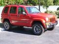 2004 Flame Red Jeep Liberty Sport 4x4 Columbia Edition  photo #12