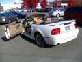 Oxford White 2002 Ford Mustang GT Convertible Exterior