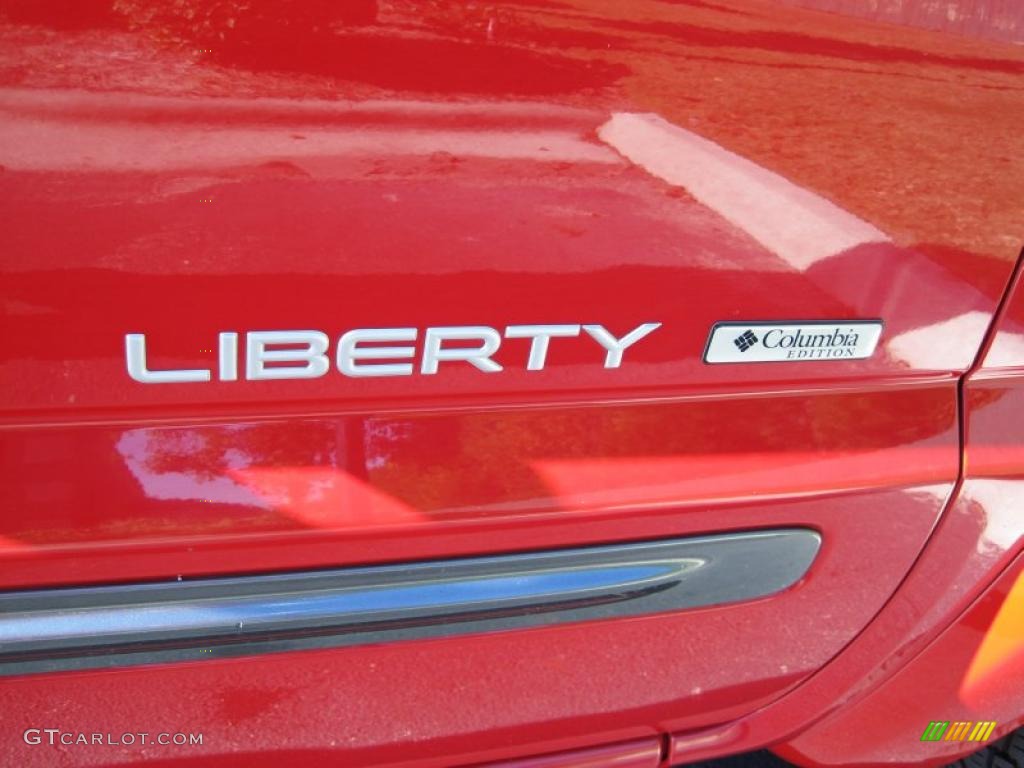 2004 Liberty Sport 4x4 Columbia Edition - Flame Red / Dark Slate Gray photo #21