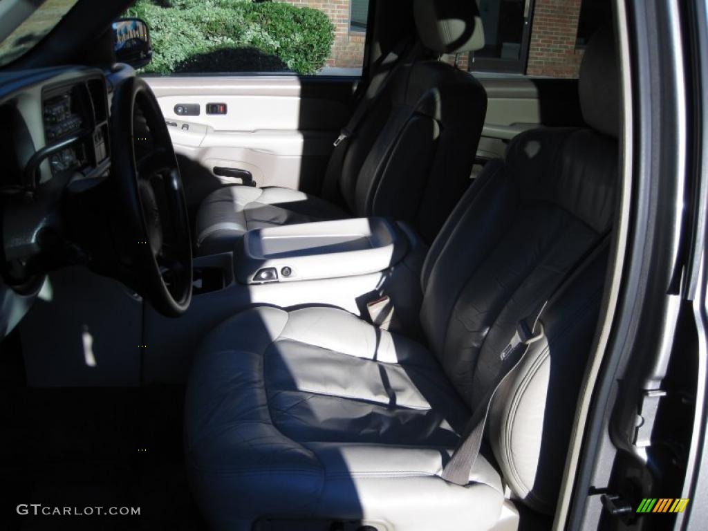 2001 Tahoe LT - Light Pewter Metallic / Tan/Neutral photo #7