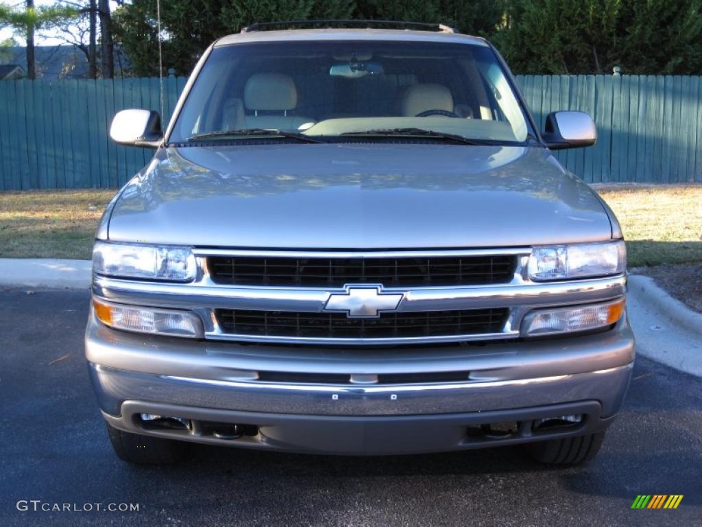 2001 Tahoe LT - Light Pewter Metallic / Tan/Neutral photo #23