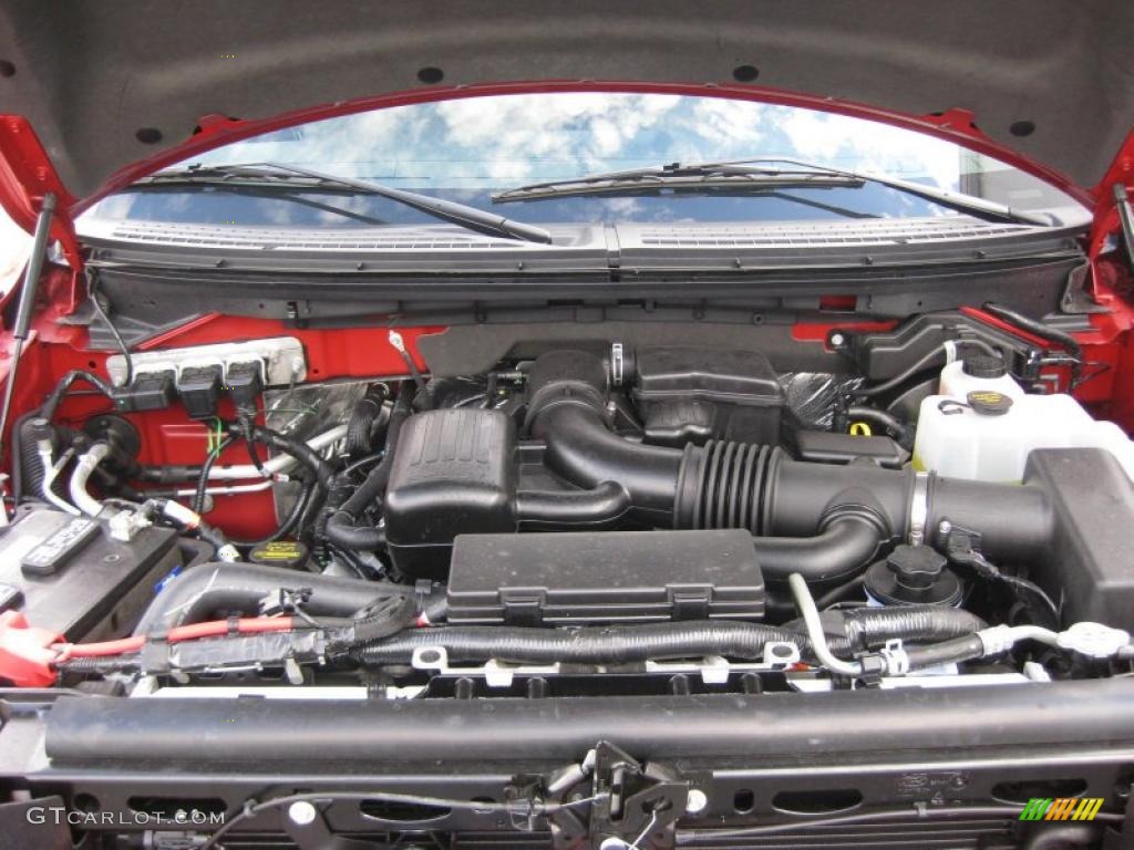 2010 Ford F150 XLT SuperCrew 4x4 5.4 Liter Flex-Fuel SOHC 24-Valve VVT Triton V8 Engine Photo #39933876