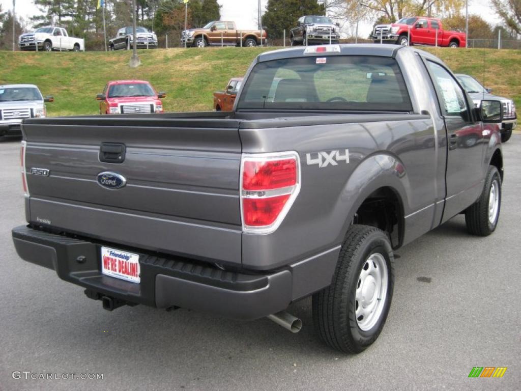 Sterling Grey Metallic 2010 Ford F150 XL Regular Cab 4x4 Exterior Photo #39935584