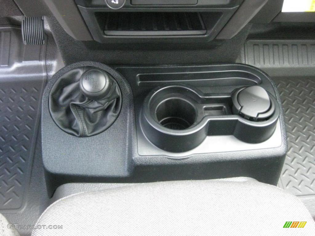 2010 F150 XL Regular Cab 4x4 - Sterling Grey Metallic / Medium Stone photo #21