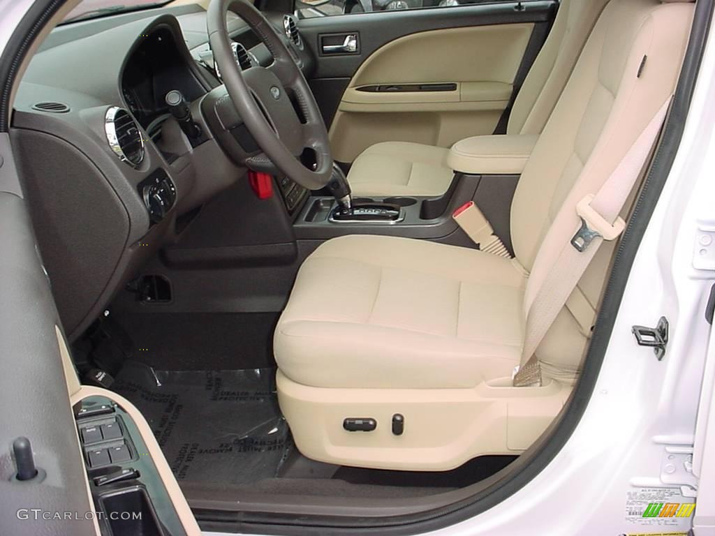 2008 Taurus X SEL - Oxford White / Camel photo #10