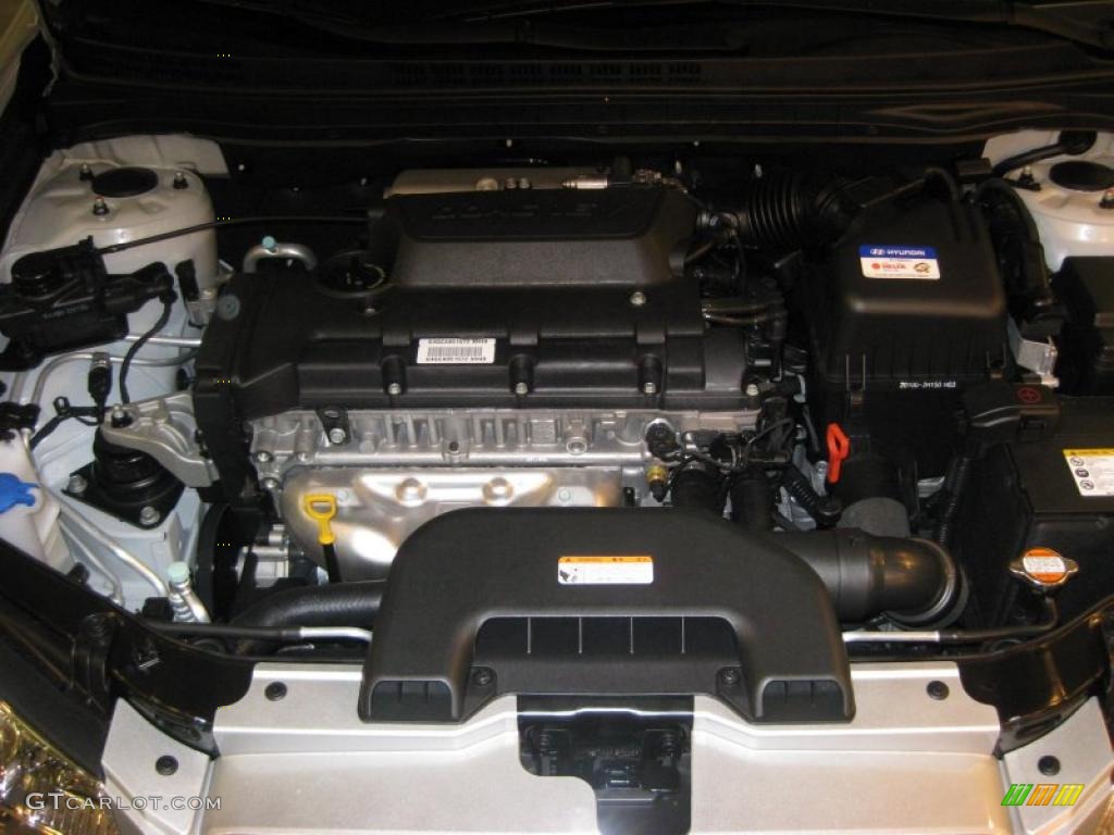 2010 Hyundai Elantra GLS 2.0 Liter DOHC 16-Valve CVVT 4 Cylinder Engine Photo #39936380
