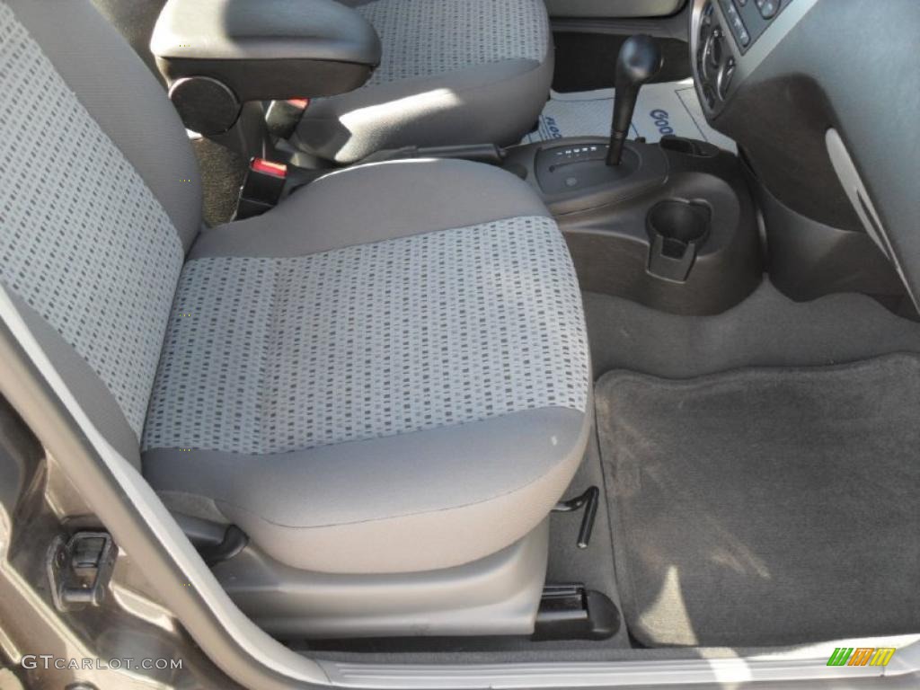 Charcoal/Light Flint Interior 2007 Ford Focus ZX4 SES Sedan Photo #39936960