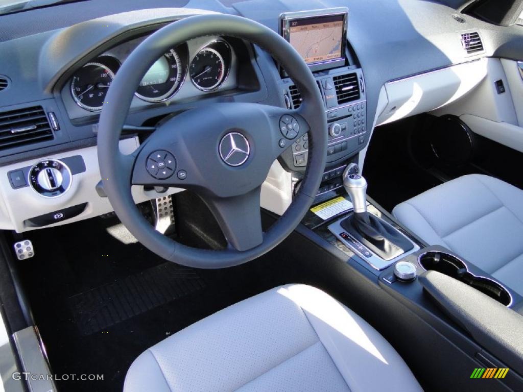 Almond/Mocha Interior 2011 Mercedes-Benz C 350 Sport Photo #39937000