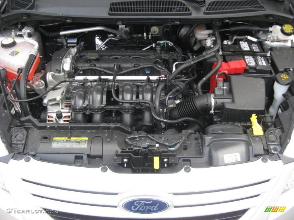 2011 Ford Fiesta S Sedan 1.6 Liter DOHC 16-Valve Ti-VCT Duratec 4 Cylinder Engine Photo #39937264
