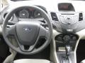 Light Stone/Charcoal Black Cloth Dashboard Photo for 2011 Ford Fiesta #39937480