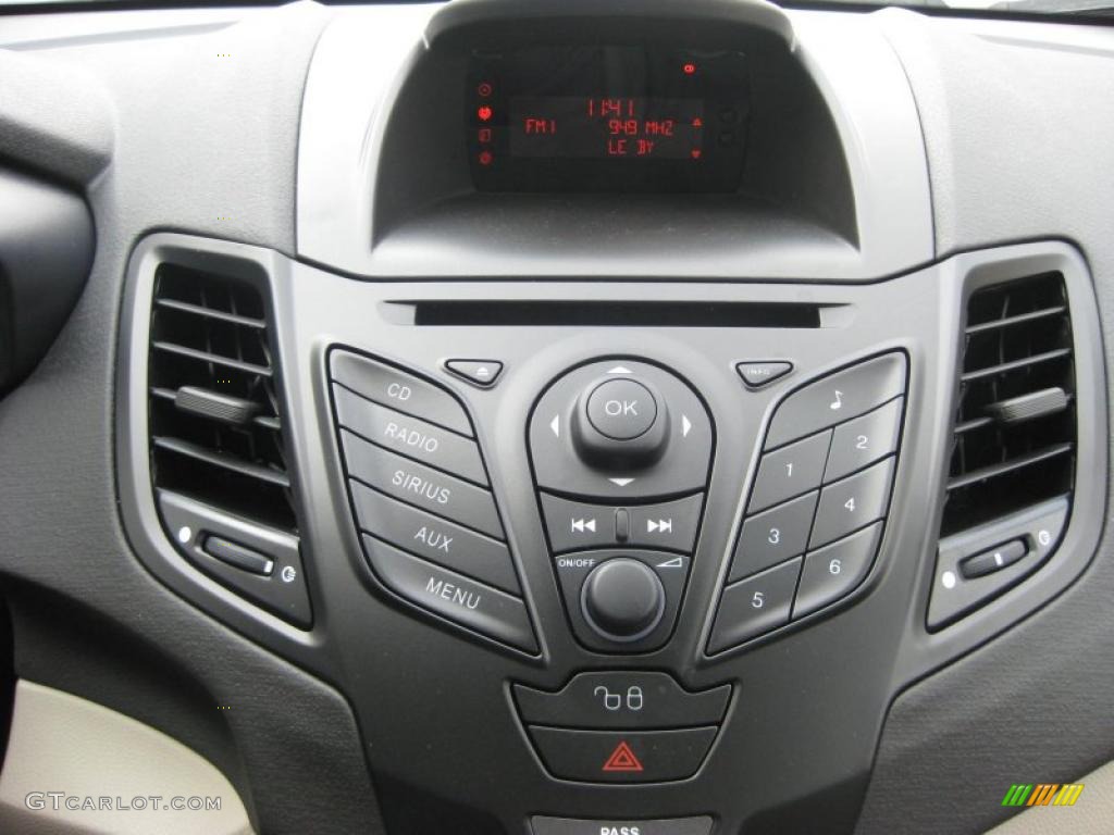2011 Ford Fiesta S Sedan Controls Photo #39937496