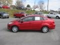 2011 Red Candy Metallic Ford Fiesta SE Sedan  photo #1