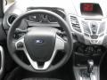 Charcoal Black/Blue Cloth Dashboard Photo for 2011 Ford Fiesta #39937924