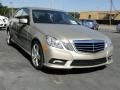 2011 Pearl Beige Metallic Mercedes-Benz E 350 Sedan  photo #3