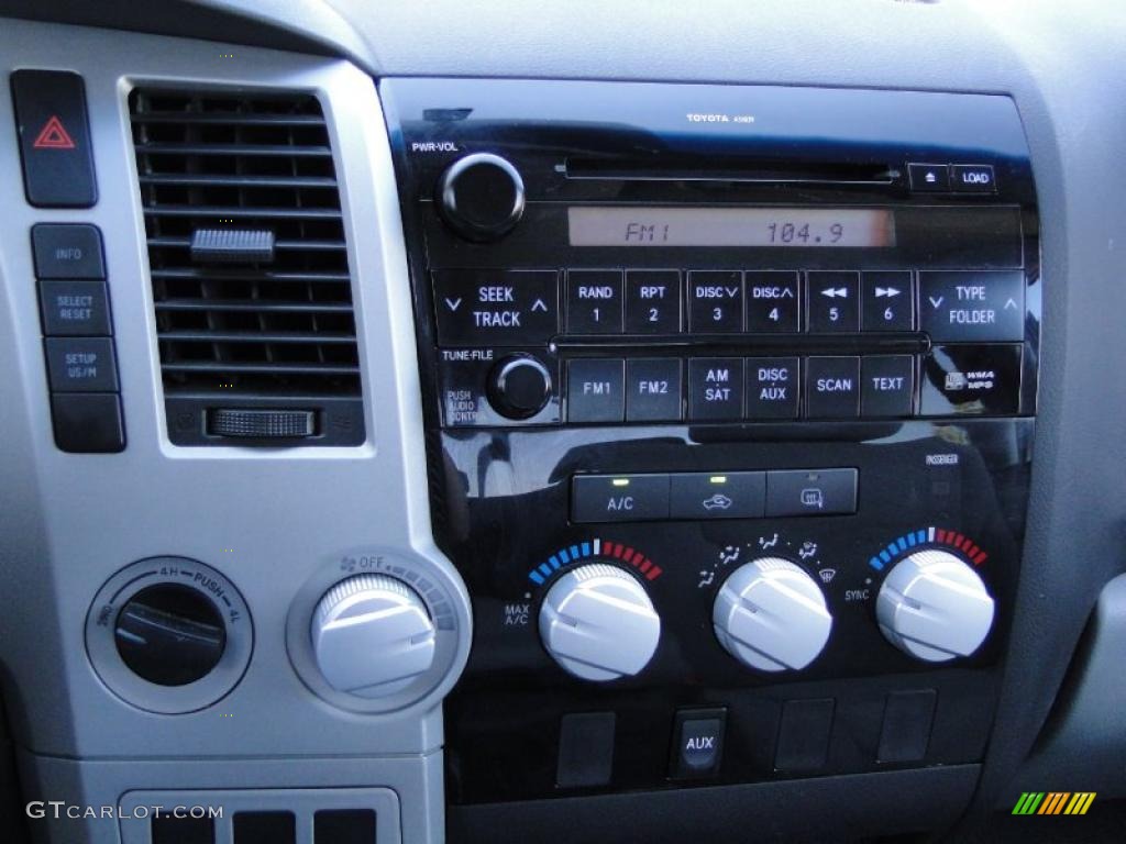 2009 Toyota Tundra SR5 Double Cab 4x4 Controls Photo #39939112