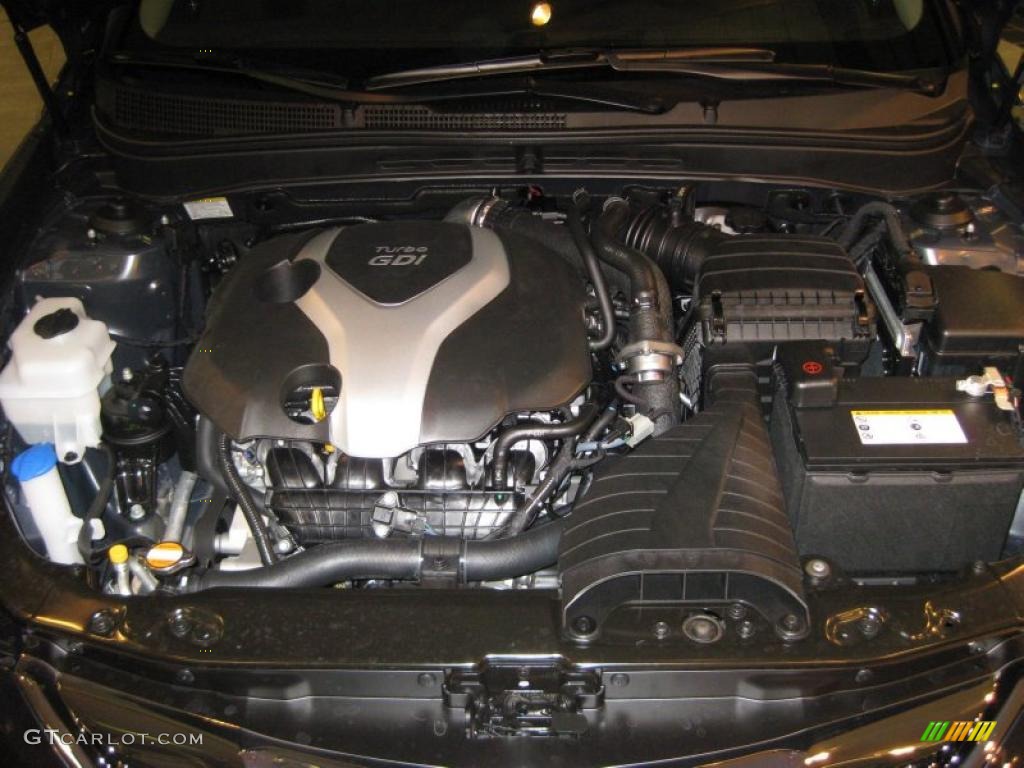 2011 Hyundai Sonata SE 2.0T 2.0 Liter GDI Turbocharged DOHC 16-Valve CVVT 4 Cylinder Engine Photo #39939842