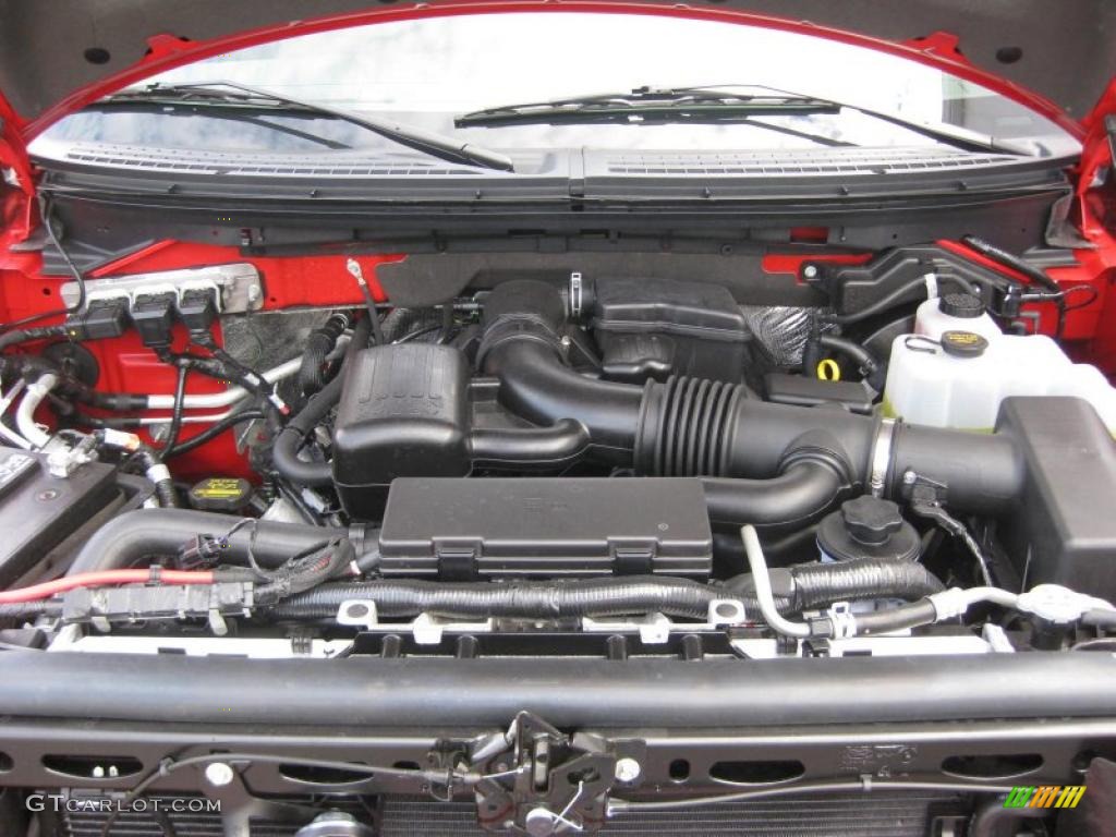 2010 Ford F150 XLT SuperCrew 4x4 5.4 Liter Flex-Fuel SOHC 24-Valve VVT Triton V8 Engine Photo #39940122