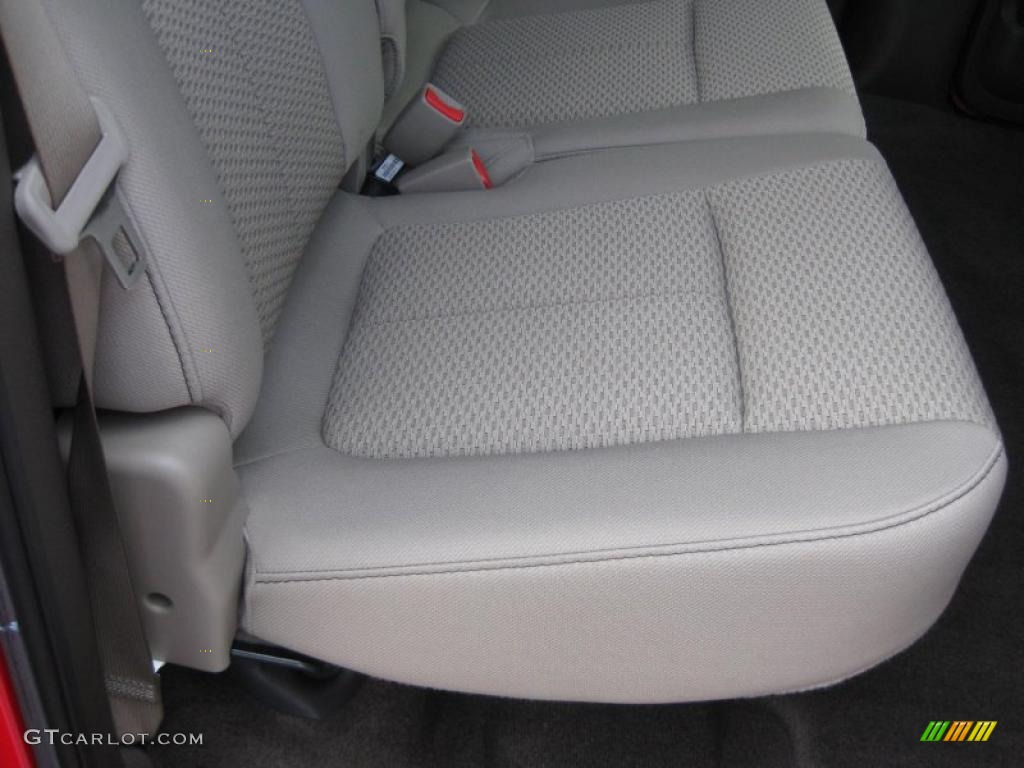 2010 F150 XLT SuperCrew 4x4 - Vermillion Red / Medium Stone photo #23