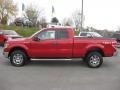 Red Candy Metallic 2010 Ford F150 XLT SuperCab 4x4 Exterior