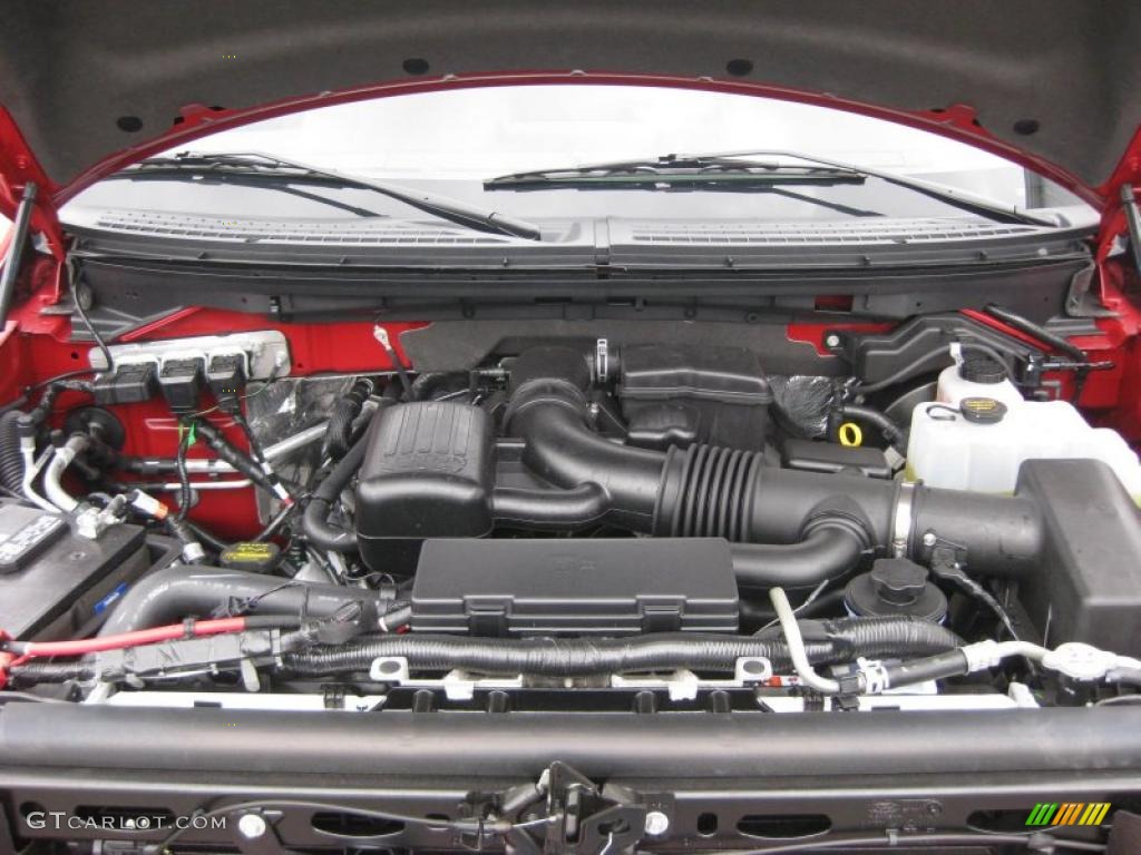 2010 Ford F150 XLT SuperCab 4x4 5.4 Liter Flex-Fuel SOHC 24-Valve VVT Triton V8 Engine Photo #39940674