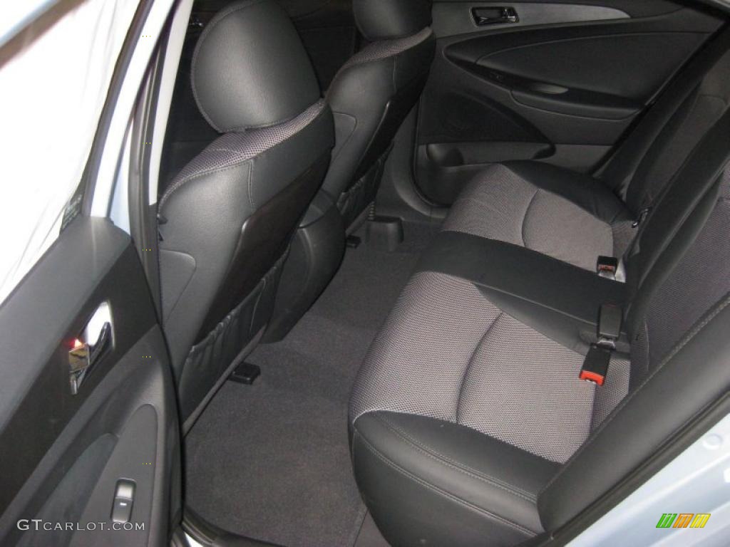 Black Interior 2011 Hyundai Sonata SE Photo #39941022