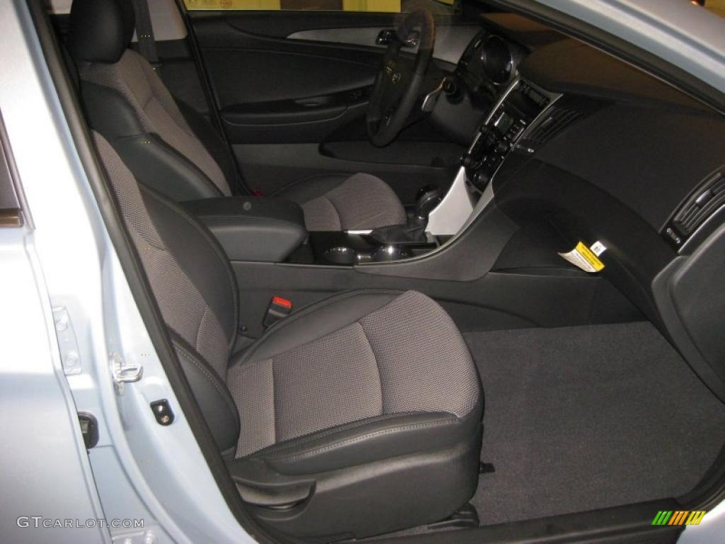 Black Interior 2011 Hyundai Sonata SE Photo #39941058