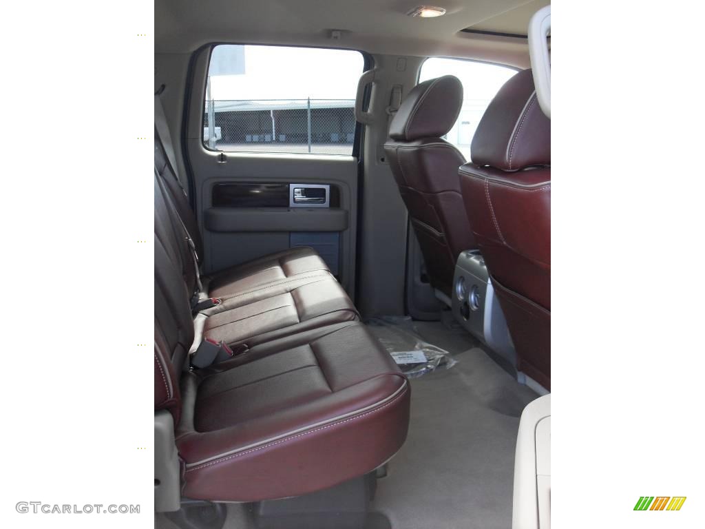 2009 F150 King Ranch SuperCrew 4x4 - Stone Green Metallic / Chaparral Leather/Camel photo #10