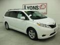 2011 Super White Toyota Sienna LE  photo #19