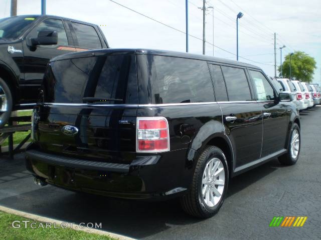 2009 Flex SEL - Black / Medium Light Stone photo #3