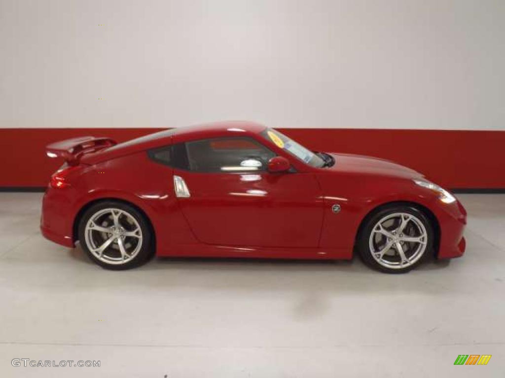 Solid Red 2010 Nissan 370Z NISMO Coupe Exterior Photo #39944202