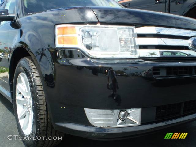 2009 Flex SEL - Black / Medium Light Stone photo #4