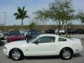 2009 Performance White Ford Mustang V6 Coupe  photo #6