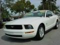 2009 Performance White Ford Mustang V6 Coupe  photo #7
