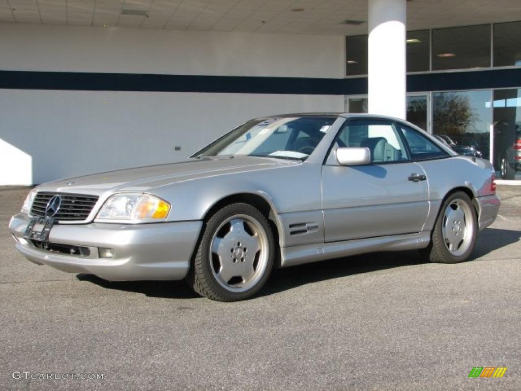2004 Mercedes benz sl500 silver paint code #7