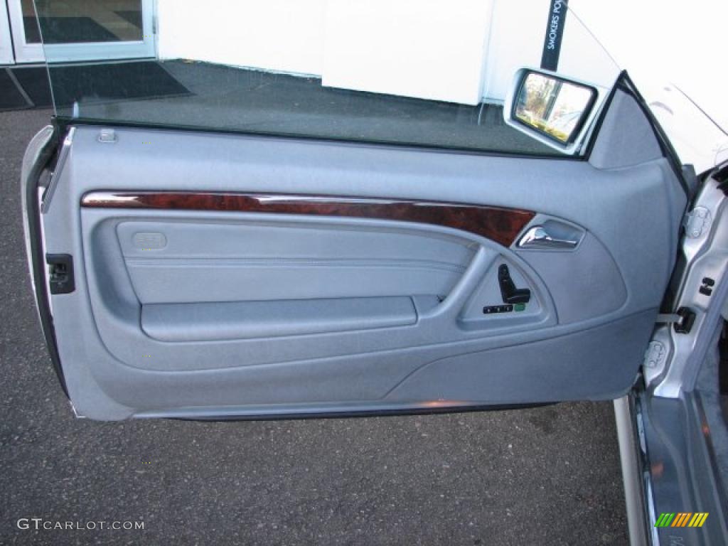 1998 Mercedes-Benz SL 500 Roadster Grey Door Panel Photo #39945282
